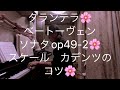 繁田真紀ピアノ教室🌸ブルグミュラー♩タランテラ🌸ベートーヴェン　ソナタop49 2🌸簡単ピアノアレンジ　カデンツァのコツ🌸自信を与える言葉がけを大切に🌸