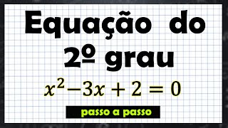 ⚡️ Como resolver equação do 2º grau | Passo a passo | Fórmula de Bhaskara - Prof Rodrigo Ribeiro