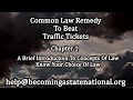 Beating Traffic Tickets Using Common Law