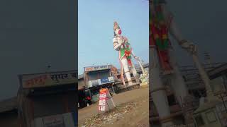 105 Feet Hanuman Murti Statue of Hanuman At National highway No 6 Near Nandura Buldhana Maharashtra