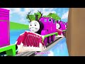 【踏切アニメ】あぶない電車 train thomas vs pacman crossing fumikiri 3d railroad crossing animation 1