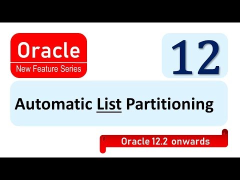 Automatic List partitioning
