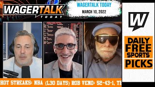 Free Sports Picks | WagerTalk Today | NCAAB Conference Tournament Picks | NBA Predictions | March 10