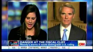 Portman Talks Fiscal Cliff with CNN's Erin Burnett