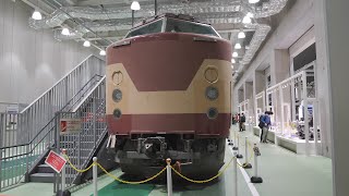 JR西日本　京都鉄道博物館・「国鉄443系」電気検測試験車クモヤ443-2＋クモヤ442‐2特別展示　2020/12（4K UHD 60fps）※テイク３