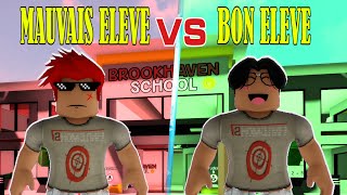 BON ELEVE VS MAUVAIS ELEVE SUR BROOKHAVEN RP ???!!!