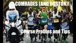 COMRADES ULTRA AND BOSTON MARATHON COURSE TIPS! Sage Canaday Running and Training