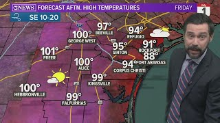 Forecast: Rain chances dwindle - hot & humid for the 4th of July Weekend