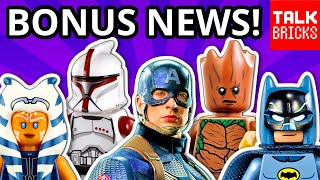 BONUS LEGO NEWS! Marvel Infinity Saga! UCS Republic Gunship! Classic Batman?! Rejected LEGO Ideas!