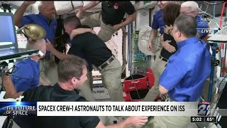 SpaceX Crew-1 astronauts to talk about experience on ISS