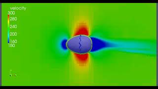 UFO-CFD (octree) cracked egg demo2