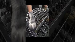 The process of making a stainless steel spoon