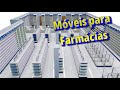 Móveis para Farmácia - Projeto 3D 00008 - cliente: Lidiane