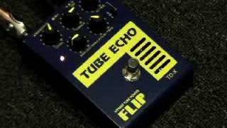 FPETV Guyatone Flip TD-X Tube Delay Guitar pedal demo