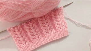 Easy 4 Rows Repeat Pattern For Babies And Ladies Cardigan