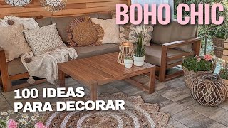 BOHO CHIC DECORACIÓN + 100 IDEAS HOME