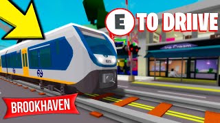NEW TRAINS in Brookhaven 🏡RP