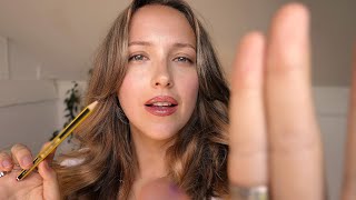 ASMR Ear Seeding & Face Mapping Your Meridian Lines ✨ Tracing, Dotting & Drawing Roleplay For Sleep