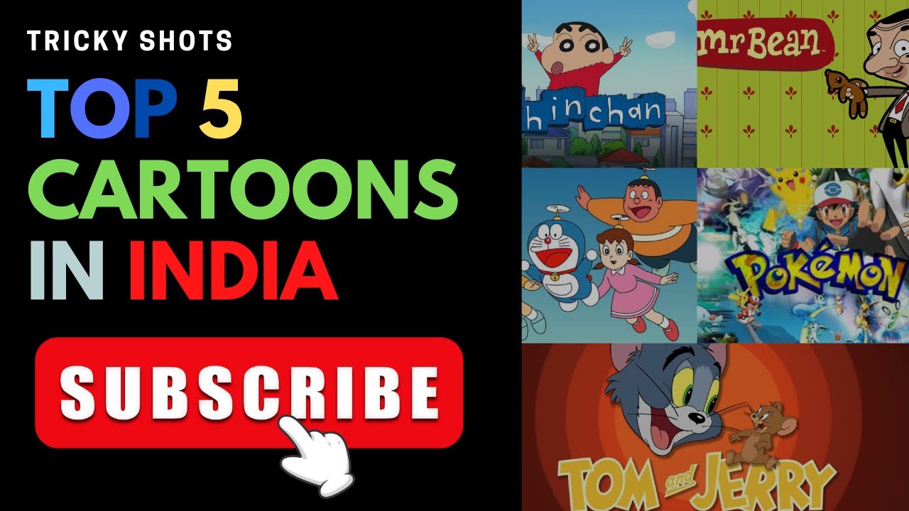 Top 5 Cartoons In India | Tricky Shots - YouTube