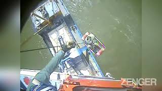 Coast Guard Medevacs A Mariner Near Brenton Sound