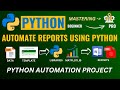 AUTOMATE STUNNING 👌 REPORTS from CSV with PYTHON & MATPLOTLIB 👌 PYTHON 'DOCXTPL'  TUTORIAL 👍