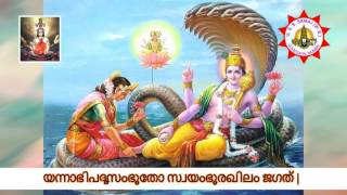 04 ശ്രീ ശ്രീനിവാസ സ്തുതിഃ Srinivasa Sthuthi (Malayalam)-Sri Raghunandan Bhat