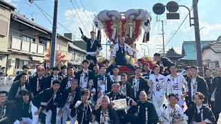 観音寺祭り 上若太鼓2023