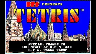 [BGM] [PC-8801mkIISR] [opn] テトリス [Tetris]