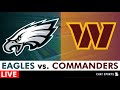 Eagles vs Commanders Live Streaming Scoreboard, Free Play-By-Play, Highlights, Boxscore, NFL Week 8