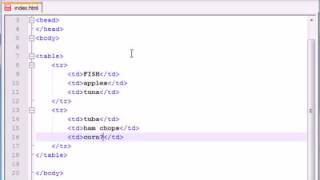XHTML and CSS Tutorial 11 Tables