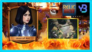 LAST UNIT STANDING! Joan of Arc Fire Build DOMINATES | Relic Arena
