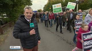Farmers rally to voice concerns on future of Irish agriculture