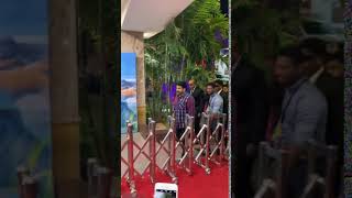 Mohanlal arrives at Kaappaan Audio Launch