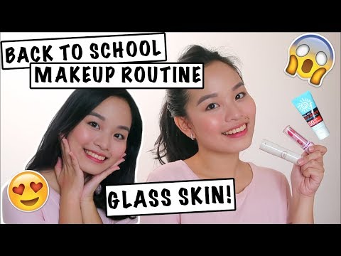 TIPID SCHOOL MAKEUP 2018 (GLASS SKIN + FRESH!) | Philippines TIPID SCHOOL MAKEUP 2018 (GLASS SKIN + FRESH!) | Philippines