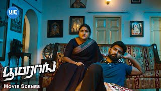 Boomerang Movie Scenes | Life after Face Transplant..how's it going to be? | Atharvaa | Megha Akash