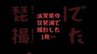 【閲覧注意　ネタです】滋賀県琵琶湖で撮影した１枚#琵琶湖 #ビワイチ #柳ヶ瀬トンネル#ツーリング#旧車 #湖岸道路 #グルメツーリング #心霊 #メタセコイア並木 #バイク女子 #湖北 #ひこにゃん