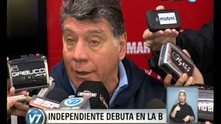 Visión 7: Independiente debuta el sábado en la B