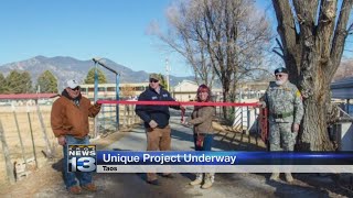 Project to help New Mexico veterans takes off in Taos