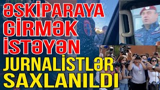 Əskipara kəndinə getmək istəyən jurnalistlər belə saxlanıldı - Xəbəriniz Var? - Media Turk TV