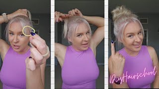 Viral Messy Bun For Thin Fine Hair - Messy Bun Tip For Thin Hair