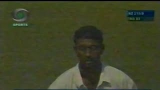 Vijay Bharadwaj only test wicket at Mohali | New Zealand Tour India 1999