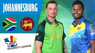 South Africa vs Sri Lanka - Johannesburg - T10 Diversity League #20 - Cricket 19 [4K]