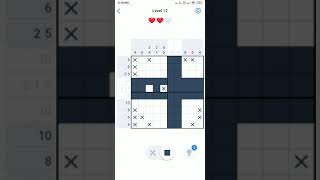 Nonogram Puzzle Level 12 | Gameplay Walkthrough | Solution
