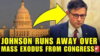 🚨Mike Johnson RUNS As Insider PREDICTS MASS EXODUS FROM CONGRESS