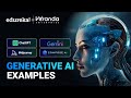 Generative AI Examples | The Best Real-World Examples of Generative AI | Edureka