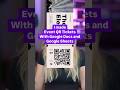 I made Event QR Tickets with Google Docs and Google Sheets