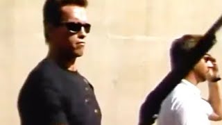 Terminator 2 behind the scenes footage making the guns