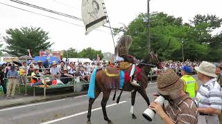 相馬野馬追　２年続けてご法度に遭遇。