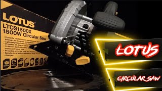 Lotus Circular Saw Unboxing, Review And Comparison [Lotus Vs Stanley]