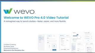 Welcome to the New WEVO Pro 4.0